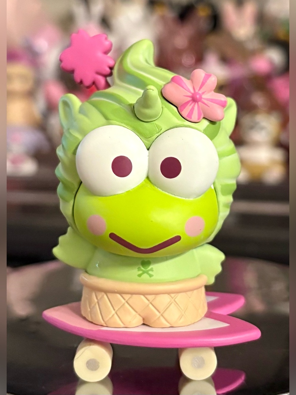 Tokidoki x Sanrio Keroppi on Skateboard Series 3 Collectible Art Figure
